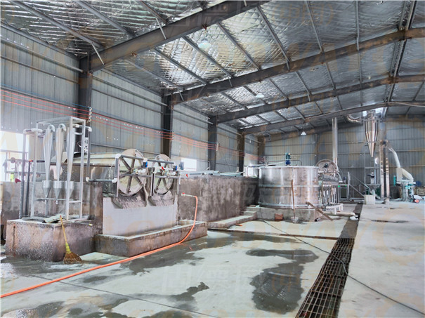 淀粉加工設備現場圖 淀粉加工設備現場圖